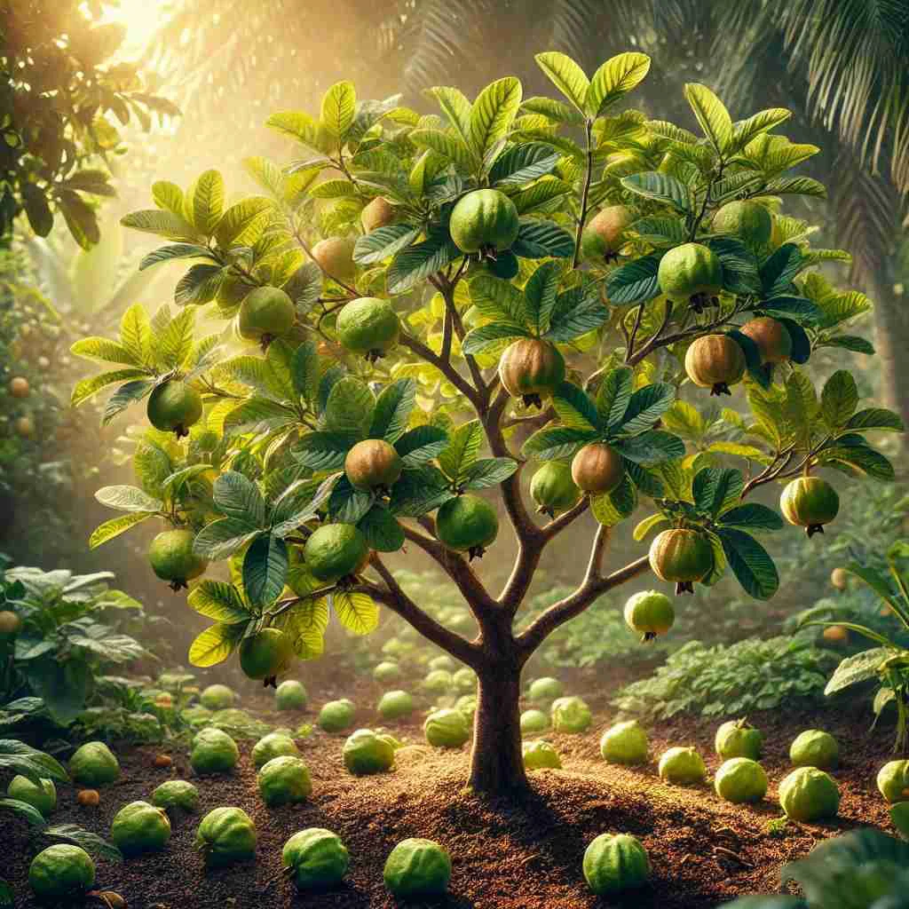 درخت زیتون بندری (گواوا): راهنمای کامل برای پرورش و مراقبت