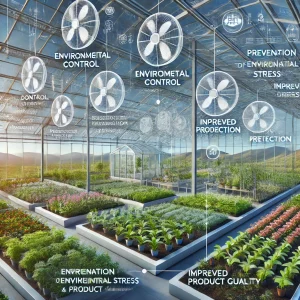 کاربرد فن سیرکوله در گلخانه