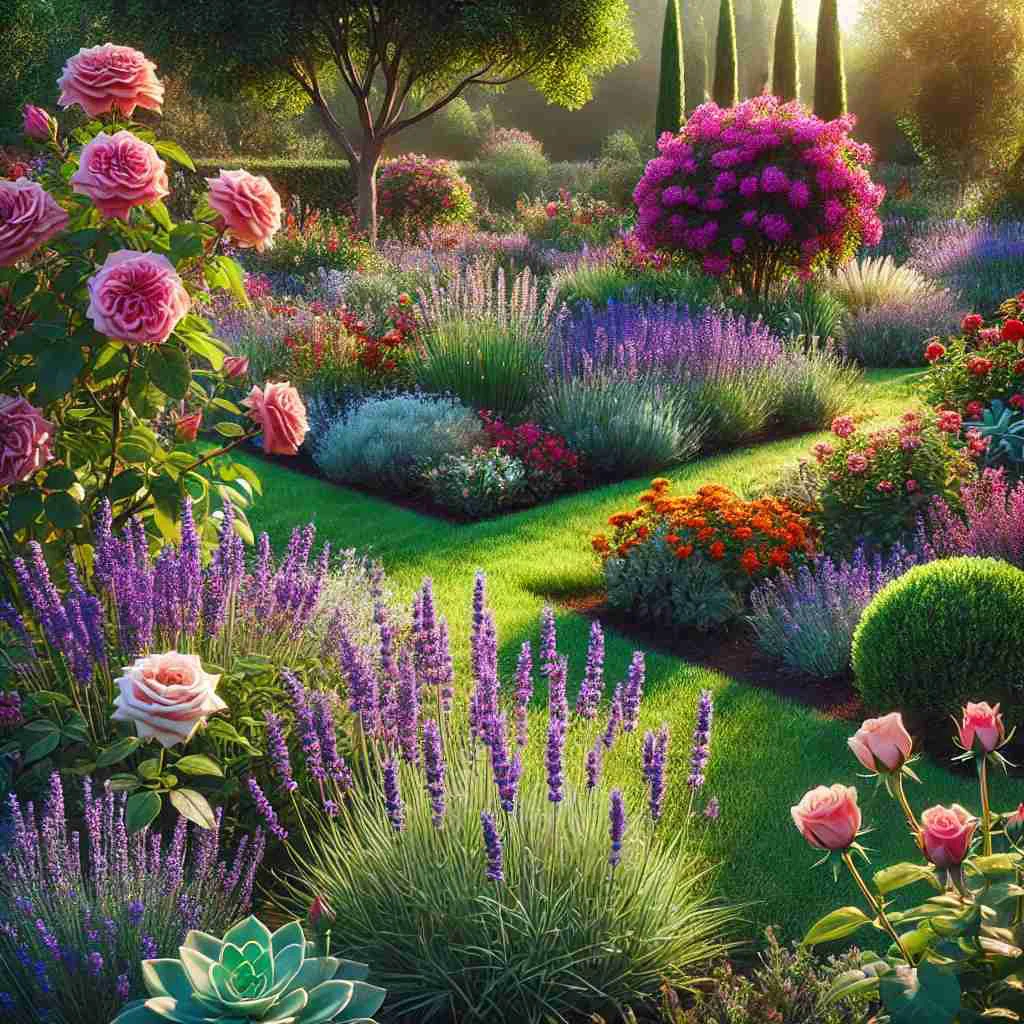 گل های دائمی فضای سبز