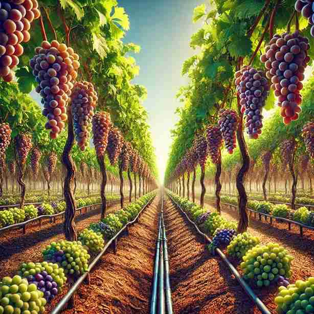 چگونه درخت انگور را پربار کنیم؟