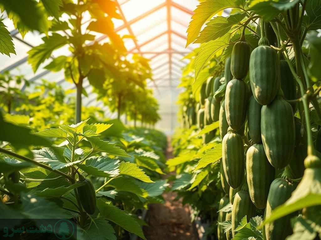 صفر تا صد کشت خیار گلخانه ای