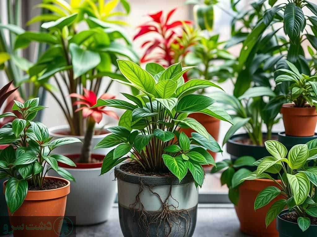 مقدار مصرف هیومیک اسید برای گیاهان آپارتمانی