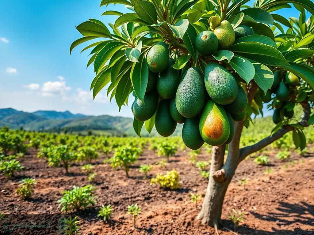 درخت آووکادو در چه مناطقی رشد میکند