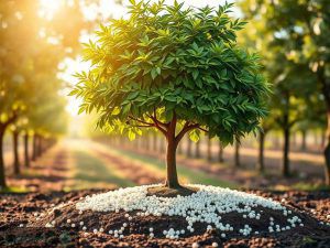 زمان استفاده از کود سفید برای درختان