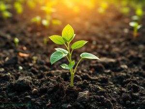 کود حیوانی برای نهال تازه کاشته شده