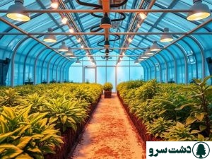 نقش تصفیه آب و تهویه خاک در زمستان برای گیاهان گلخانه‌ای