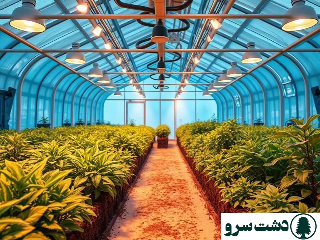 نقش تصفیه آب و تهویه خاک در زمستان برای گیاهان گلخانه‌ای